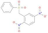 Benzene, 1,4-dinitro-2-[(phenylsulfonyl)methyl]-