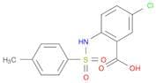 Benzoic acid, 5-chloro-2-[[(4-methylphenyl)sulfonyl]amino]-