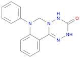 2H-1,2,4,5-Tetrazino[1,6-c]quinazolin-3(4H)-one, 6,7-dihydro-7-phenyl-