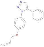 1H-1,2,3-Triazole, 5-phenyl-1-[4-(2-propenyloxy)phenyl]-