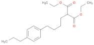 Propanedioic acid, [4-(4-propylphenyl)butyl]-, diethyl ester