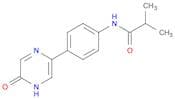 Propanamide, N-[4-(4,5-dihydro-5-oxopyrazinyl)phenyl]-2-methyl-