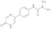 Urea, N'-[4-(4,5-dihydro-5-oxopyrazinyl)phenyl]-N,N-dimethyl-