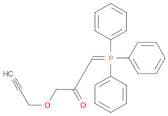 2-Propanone, 1-(2-propynyloxy)-3-(triphenylphosphoranylidene)-