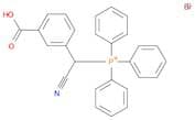 Phosphonium, [(3-carboxyphenyl)cyanomethyl]triphenyl-, bromide