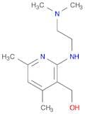 3-Pyridinemethanol, 2-[[2-(dimethylamino)ethyl]amino]-4,6-dimethyl-