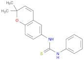 Thiourea, N-(2,2-dimethyl-2H-1-benzopyran-6-yl)-N'-phenyl-