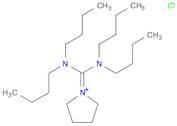 Pyrrolidinium, 1-[bis(dibutylamino)methylene]-, chloride
