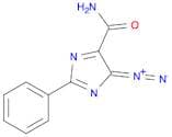 4H-Imidazole-5-carboxamide, 4-diazo-2-phenyl-