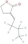 2(3H)-Furanone, 3-(2,2,3,3,4,4,4-heptafluorobutylidene)dihydro-