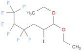 Hexane, 6,6-diethoxy-1,1,1,2,2,3,3-heptafluoro-5-iodo-