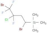 Silane, (1,4-dibromo-3-chloro-3,4,4-trifluorobutyl)trimethyl-
