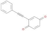 2,5-Cyclohexadiene-1,4-dione, 2-(phenylethynyl)-