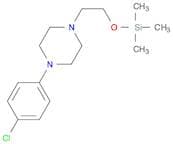 Piperazine, 1-(4-chlorophenyl)-4-[2-[(trimethylsilyl)oxy]ethyl]-