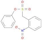 Benzenemethanesulfonic acid, 2-nitro-, phenyl ester