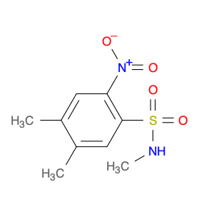 N,4,5-trimethyl-2-nitrobenzene-1-sulfonamide