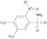 4,5-dimethyl-2-nitrobenzene-1-sulfonamide