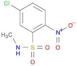 5-chloro-N-methyl-2-nitrobenzene-1-sulfonamide