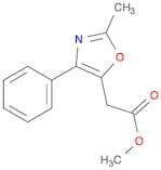 5-Oxazoleacetic acid, 2-methyl-4-phenyl-, methyl ester