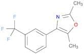 Oxazole, 2,5-dimethyl-4-[3-(trifluoromethyl)phenyl]-