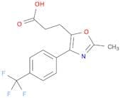 5-Oxazolepropanoic acid, 2-methyl-4-[4-(trifluoromethyl)phenyl]-