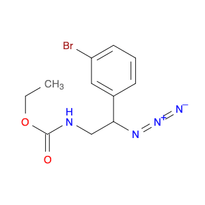 Carbamic acid, [2-azido-2-(3-bromophenyl)ethyl]-, ethyl ester