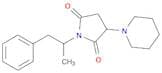 2,5-Pyrrolidinedione, 1-(1-methyl-2-phenylethyl)-3-(1-piperidinyl)-