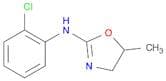 2-Oxazolamine, N-(2-chlorophenyl)-4,5-dihydro-5-methyl-