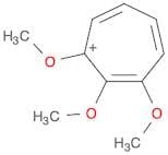 Cycloheptatrienylium, 1,2,3-trimethoxy-