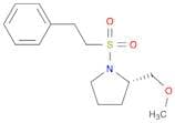 Pyrrolidine, 2-(methoxymethyl)-1-[(2-phenylethyl)sulfonyl]-, (S)-