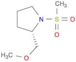 Pyrrolidine, 2-(methoxymethyl)-1-(methylsulfonyl)-, (S)-