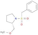 Pyrrolidine, 2-(methoxymethyl)-1-[(phenylmethyl)sulfonyl]-, (S)-
