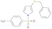 1H-Pyrrole, 1-[(4-methylphenyl)sulfonyl]-3-[(phenylmethyl)thio]-