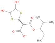 Propanedioic acid, (4,5-dihydroxy-1,3-dithiolan-2-ylidene)-, ethyl2-methylpropyl ester