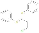 Benzene, 1,1'-[(3-chloropropylidene)bis(thio)]bis-