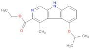 9H-Pyrido[3,4-b]indole-3-carboxylicacid, 4-methyl-5-(1-methylethoxy)-, ethyl ester