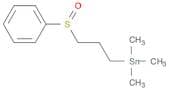 Stannane, trimethyl[3-(phenylsulfinyl)propyl]-