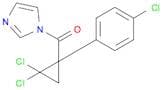 1H-Imidazole, 1-[[2,2-dichloro-1-(4-chlorophenyl)cyclopropyl]carbonyl]-