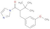 1-(1h-imidazol-1-yl)-2-(3-methoxybenzyl)-3,3-dimethylbutan-1-one