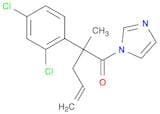 1H-Imidazole, 1-[2-(2,4-dichlorophenyl)-2-methyl-1-oxo-4-pentenyl]-