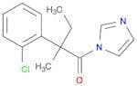 1H-Imidazole, 1-[2-(2-chlorophenyl)-2-methyl-1-oxobutyl]-