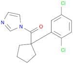 1H-Imidazole, 1-[[1-(2,5-dichlorophenyl)cyclopentyl]carbonyl]-