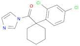 1H-Imidazole, 1-[[1-(2,4-dichlorophenyl)cyclohexyl]carbonyl]-