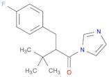 1H-Imidazole, 1-[2-[(4-fluorophenyl)methyl]-3,3-dimethyl-1-oxobutyl]-