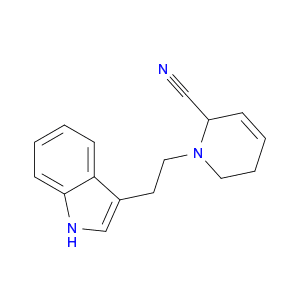 2-Pyridinecarbonitrile, 1,2,5,6-tetrahydro-1-[2-(1H-indol-3-yl)ethyl]-