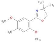Oxazole, 2-(2,5-dimethoxy-4-methylphenyl)-4,5-dihydro-4,4-dimethyl-