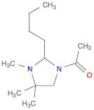 Imidazolidine, 1-acetyl-2-butyl-3,4,4-trimethyl-