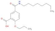 Benzoic acid, 5-[(octylamino)carbonyl]-2-propoxy-