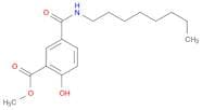 Benzoic acid, 2-hydroxy-5-[(octylamino)carbonyl]-, methyl ester