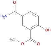 Benzoic acid, 5-(aminocarbonyl)-2-hydroxy-, methyl ester